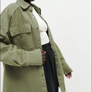 Ace Oversized Shirt Jacket